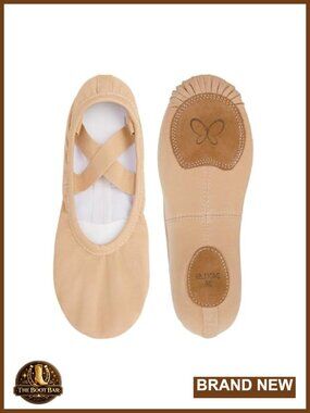 Stretchable Canvas Ballet Shoes for Women Dance Gymnastics Yoga Slippers